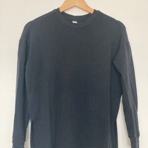 K-DEER French Terry Love Pullover in Black